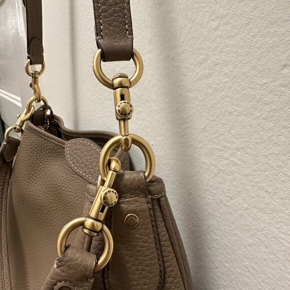 Coach Cary Shoulder Bag - Dark Stone/Brass - Picture 8 of 8
